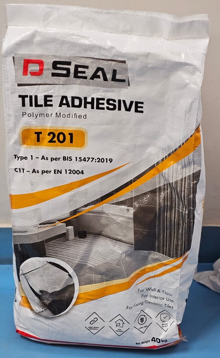 Dseal T-201 Thin Set tile adhesive